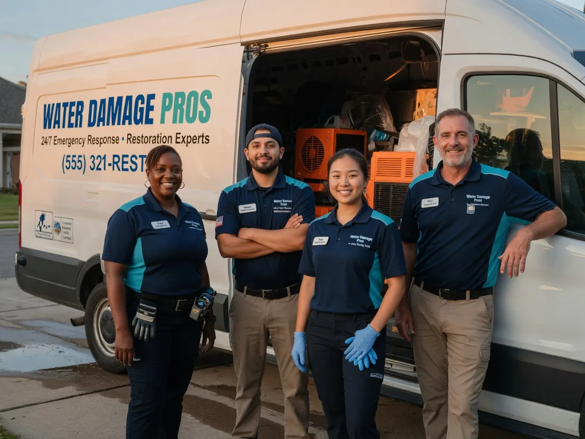 Water Damage Restoration company in Diboll, TX